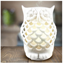 Load image into Gallery viewer, Ceramic Owl Essential Oil Diffuser