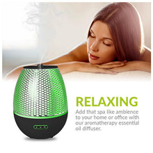 Load image into Gallery viewer, Modern Ultrasonic Aromatherapy Diffuser w/ LED Changing Lights - 2
