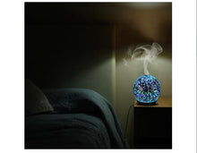 Load image into Gallery viewer, 200ML Ultrasonic Glass Diffuser with 3D LED Light Effect in many colors – main 6