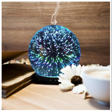 Load image into Gallery viewer, 200ML Ultrasonic Glass Diffuser with 3D LED Light Effect in many colors – 6