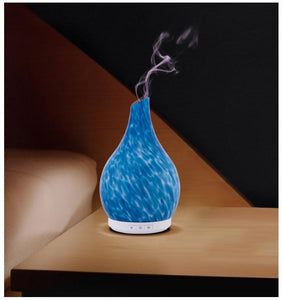 Aromatherapy Essential Oil Diffuser - Hand Blown Glass.
