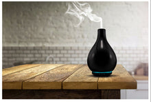 Load image into Gallery viewer, Stylish Black Porcelain Aromatherapy Essential Oil Diffuser - 4
