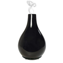 Load image into Gallery viewer, Stylish Black Porcelain Aromatherapy Essential Oil Diffuser - Main
