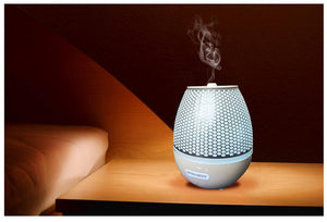 Modern Ultrasonic Aromatherapy Diffuser w/ LED Changing Lights - 9