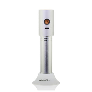 Portable Aromatherapy Rechargeable Diffuser - Silver/Wood Trim
