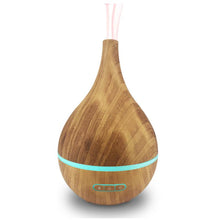 Load image into Gallery viewer, Wood Finish Aromatherapy Essential Oil Diffuser, LED Color Spectrum Lighting.
